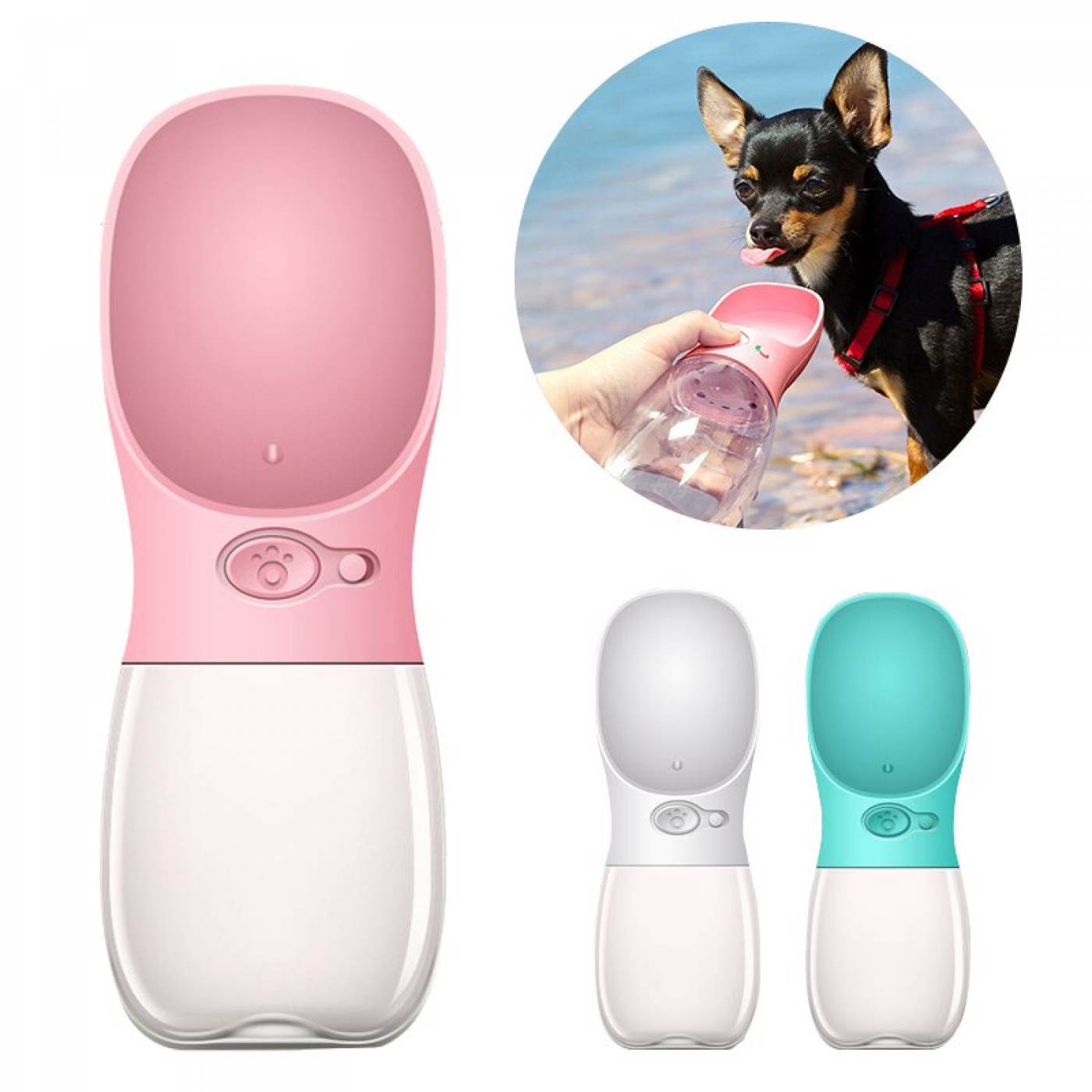Portable Dog Water Bottle - Waggy Tails
