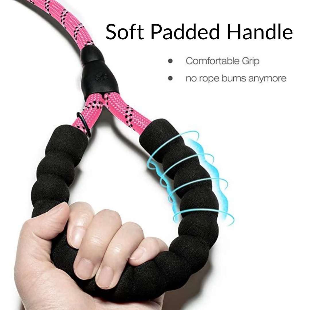 Strong Reflective Dog Leash - Waggy Tails