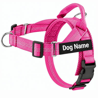 Personalised Lightweight Dog Harness with Name Patch