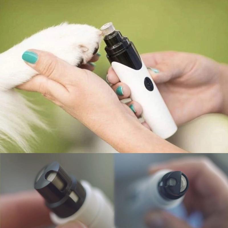 Rotary dog nail clearance trimmer